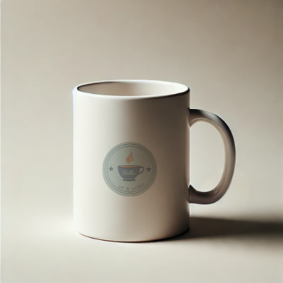 ロゴ入りマグカップ